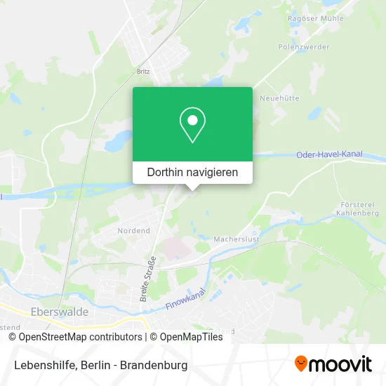 Lebenshilfe Karte