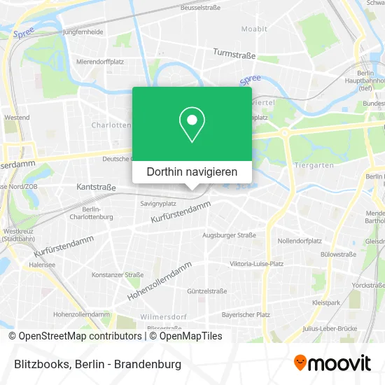 Blitzbooks Karte