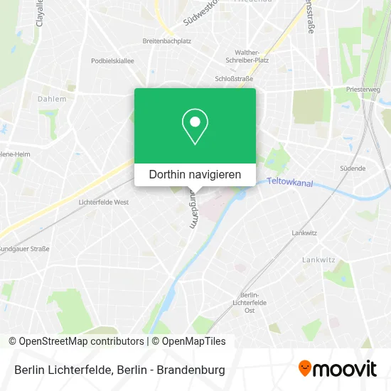 Berlin Lichterfelde Karte