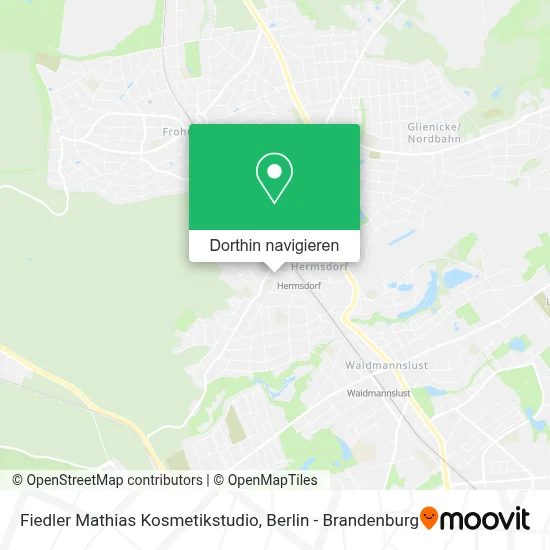 Fiedler Mathias Kosmetikstudio Karte