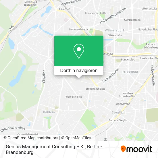 Genius Management Consulting E.K. Karte