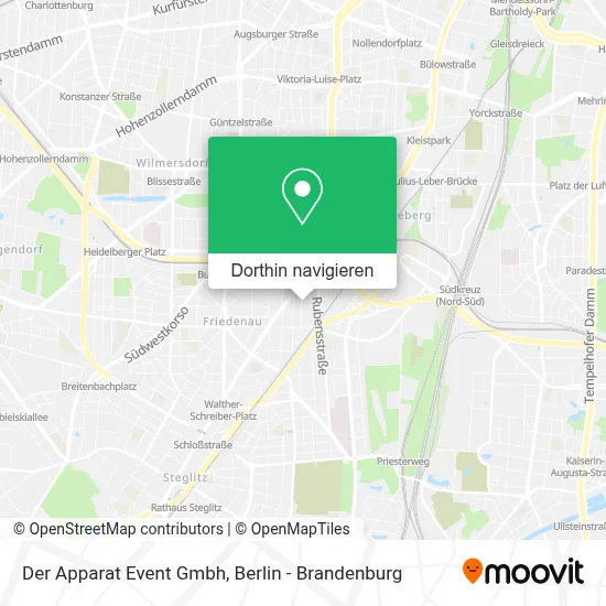 Der Apparat Event Gmbh Karte