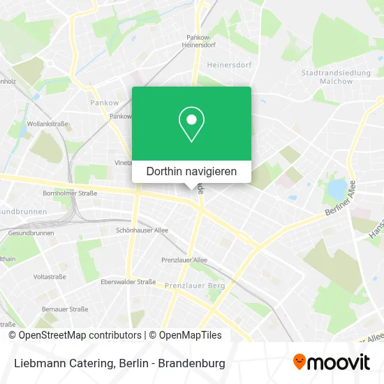 Liebmann Catering Karte