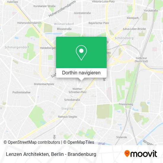 Lenzen Architekten Karte