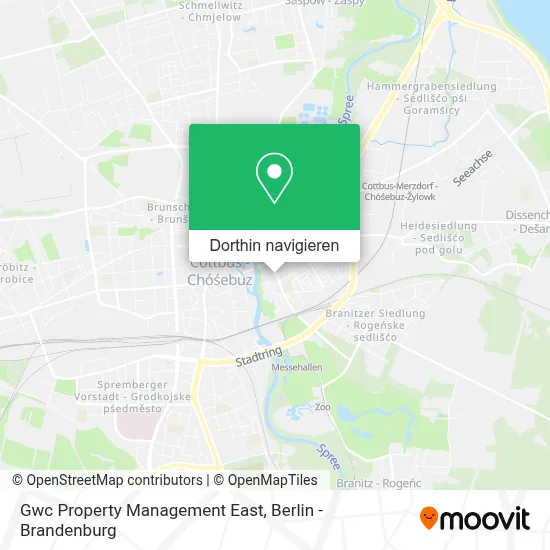 Gwc Property Management East Karte