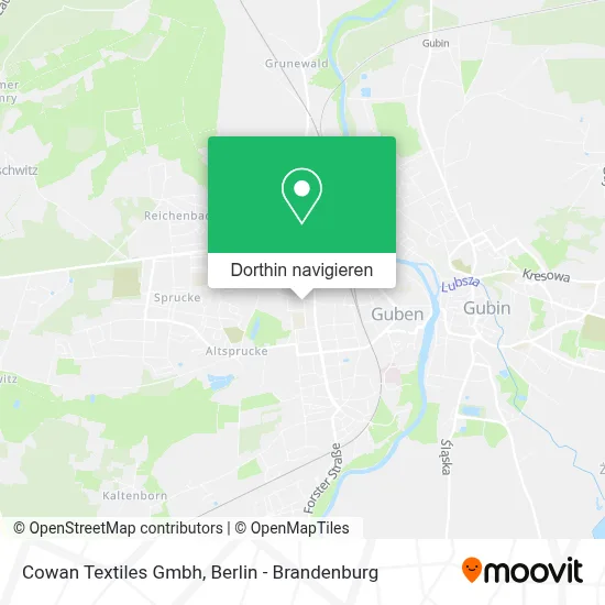 Cowan Textiles Gmbh Karte