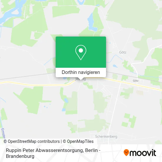 Ruppin Peter Abwasserentsorgung Karte
