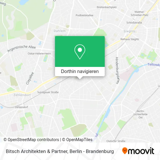 Bitsch Architekten & Partner Karte