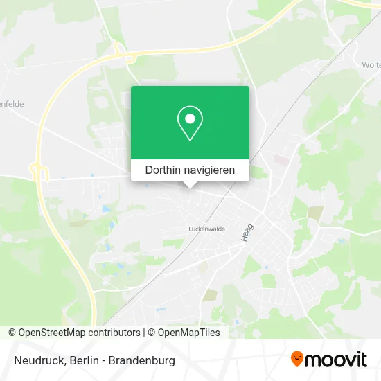 Neudruck Karte