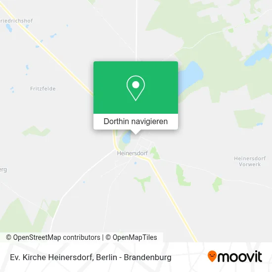 Ev. Kirche Heinersdorf Karte
