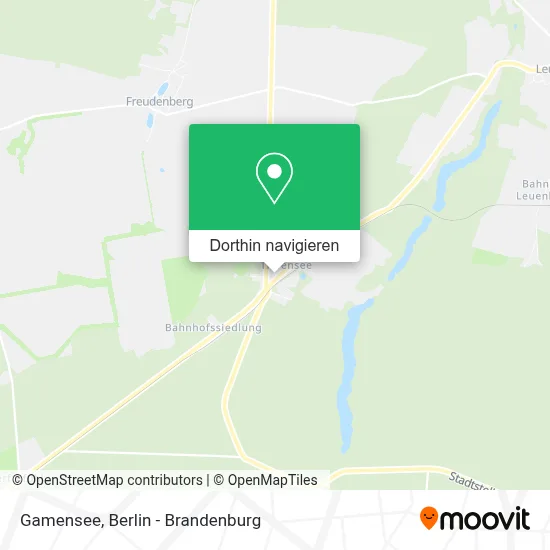 Gamensee Karte