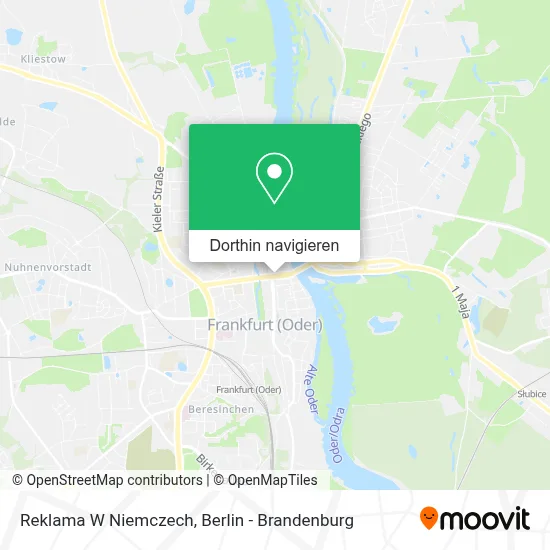 Reklama W Niemczech Karte