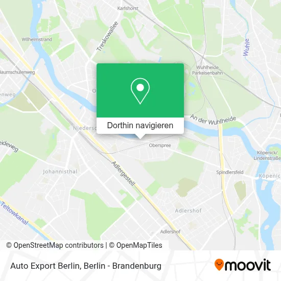 Auto Export Berlin Karte