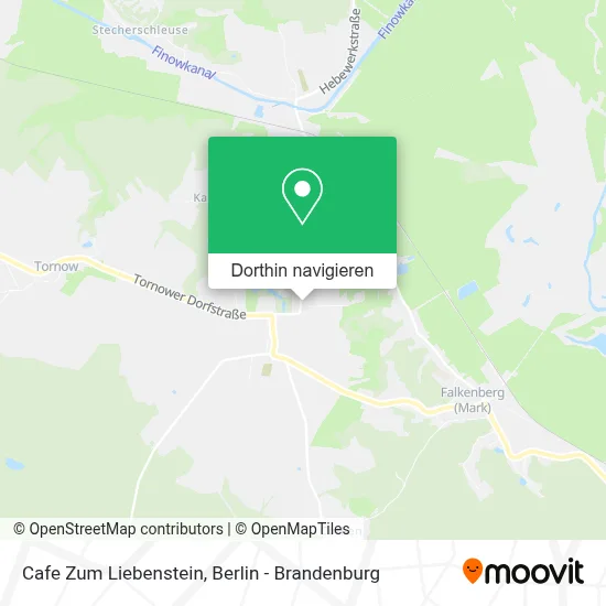 Cafe Zum Liebenstein Karte