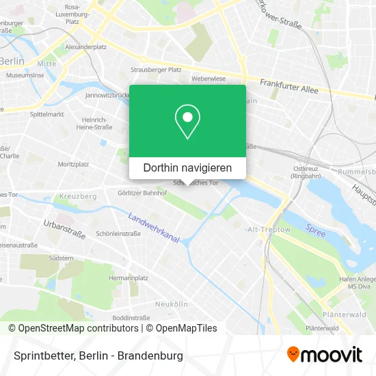 Sprintbetter Karte