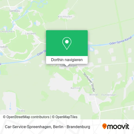 Car-Service-Spreenhagen Karte