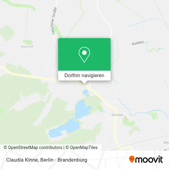 Claudia Kinne Karte
