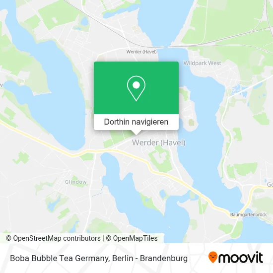 Boba Bubble Tea Germany Karte