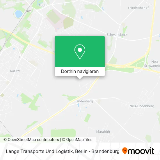 Lange Transporte Und Logistik Karte