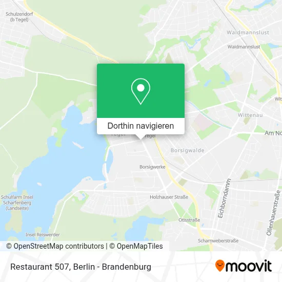 Restaurant 507 Karte