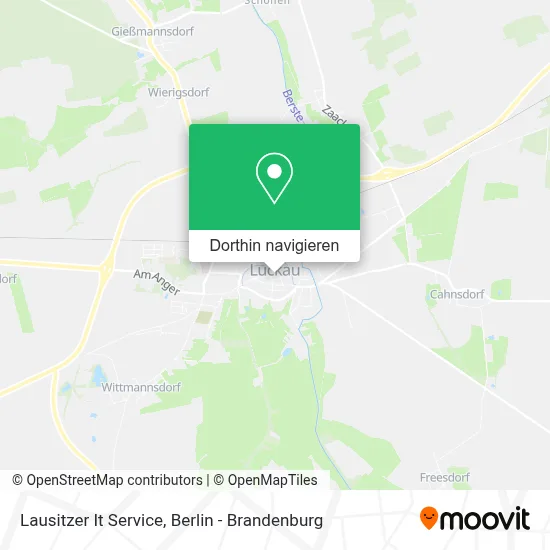 Lausitzer It Service Karte