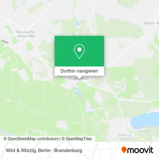 Wild & Würzig Karte
