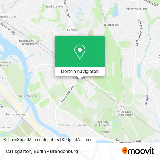 Carlsgarten Karte