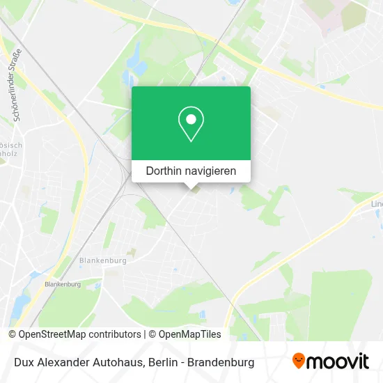 Dux Alexander Autohaus Karte