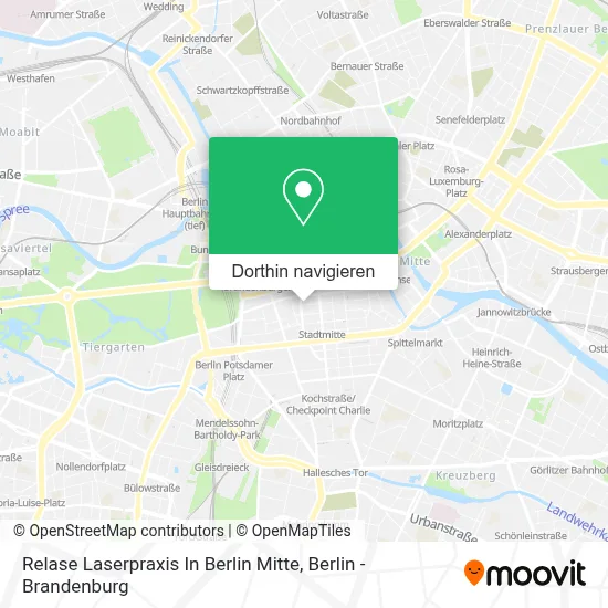 Relase Laserpraxis In Berlin Mitte Karte