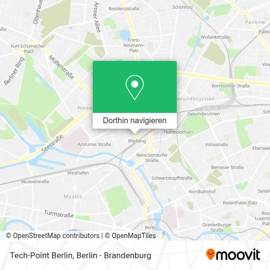 Tech-Point Berlin Karte