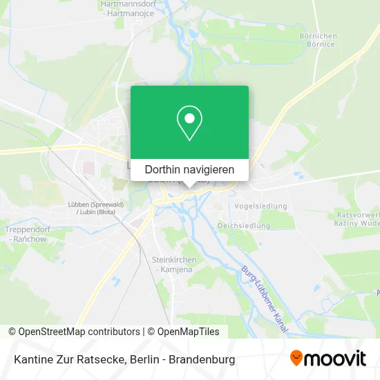 Kantine Zur Ratsecke Karte