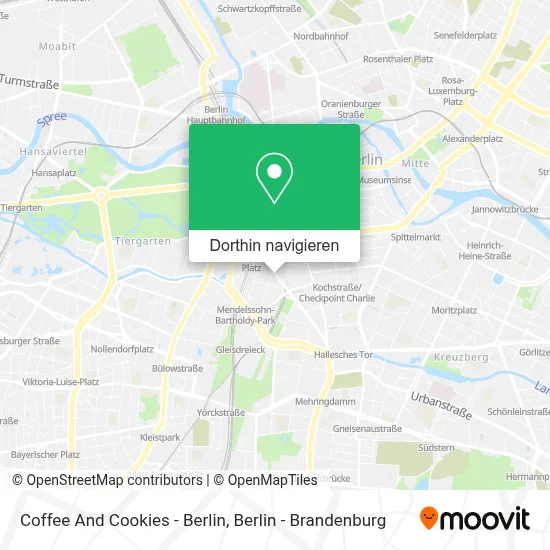 Coffee And Cookies - Berlin Karte