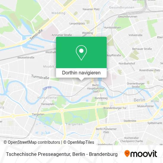 Tschechische Presseagentur Karte