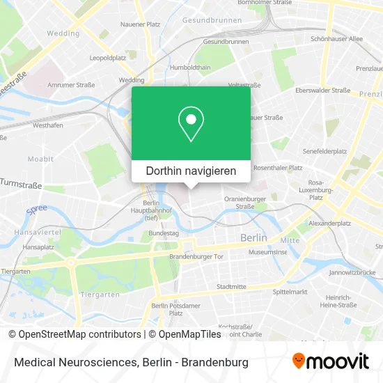 Medical Neurosciences Karte