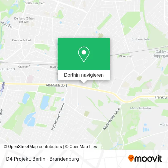 D4 Projekt Karte