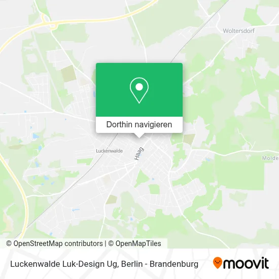 Luckenwalde Luk-Design Ug Karte
