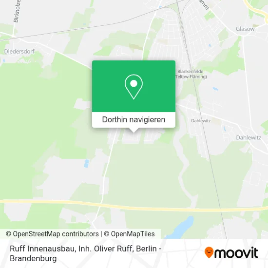 Ruff Innenausbau, Inh. Oliver Ruff Karte