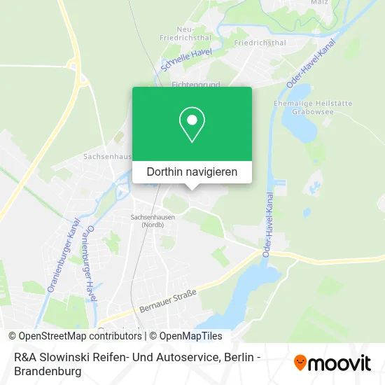 R&A Slowinski Reifen- Und Autoservice Karte