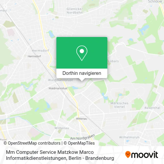 Mm Computer Service Matzkow Marco Informatikdienstleistungen Karte