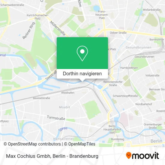 Max Cochius Gmbh Karte