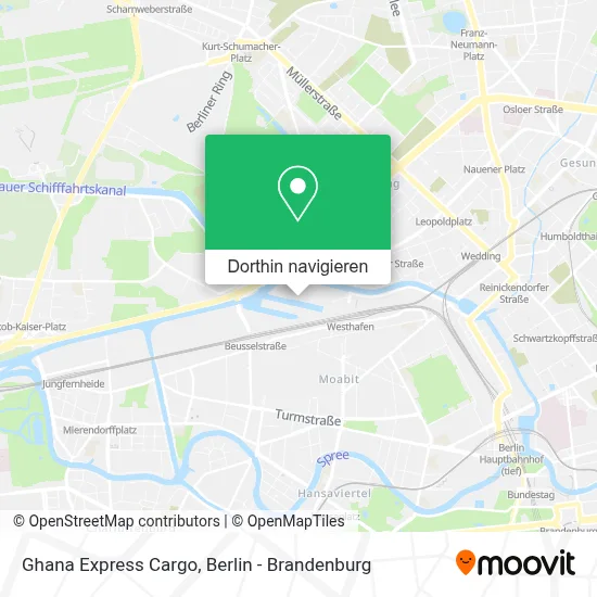 Ghana Express Cargo Karte