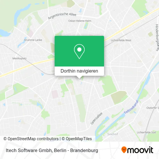 Itech Software Gmbh Karte