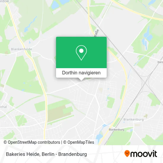 Bakeries Heide Karte