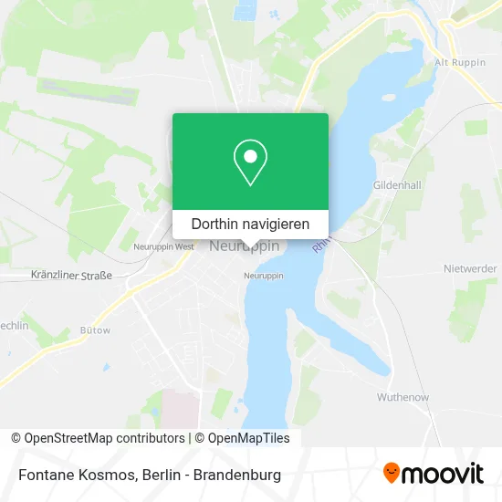 Fontane Kosmos Karte