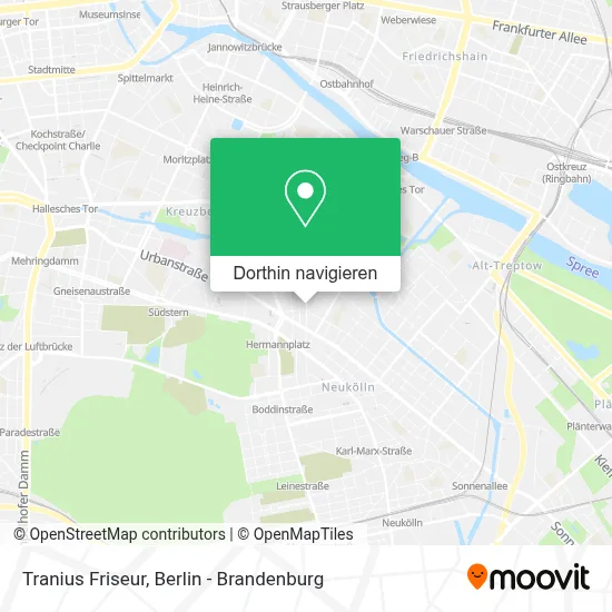 Tranius Friseur Karte