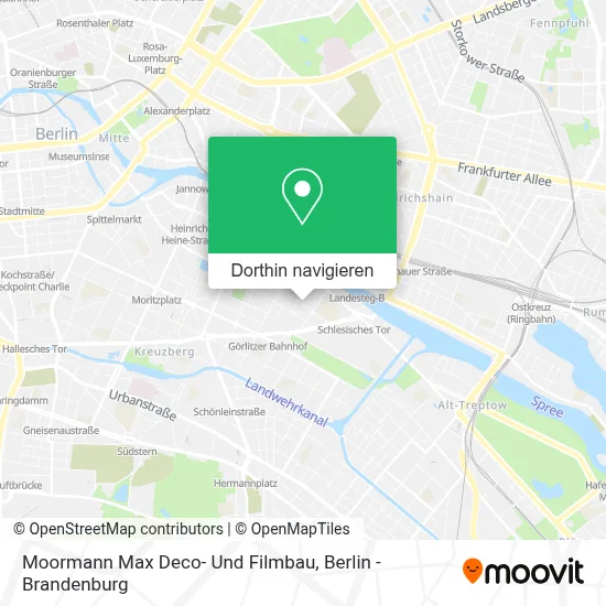 Moormann Max Deco- Und Filmbau Karte