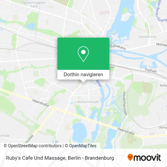 Ruby's Cafe Und Massage Karte