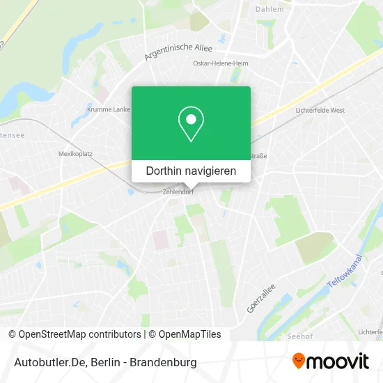 Autobutler.De Karte