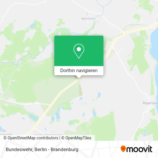 Bundeswehr Karte