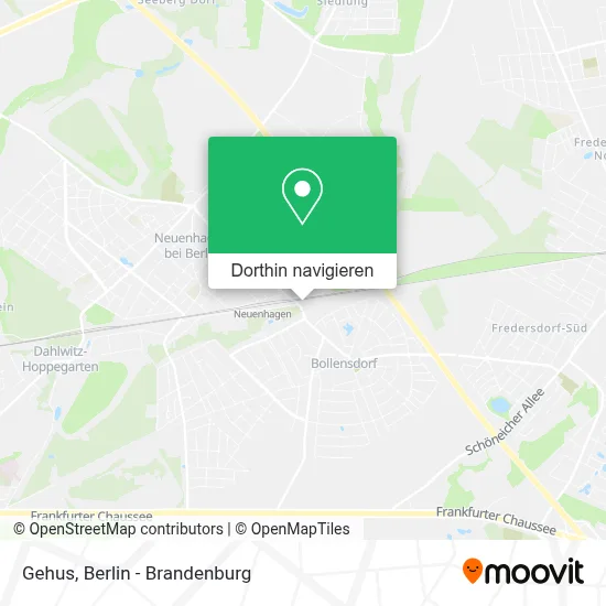Gehus Karte